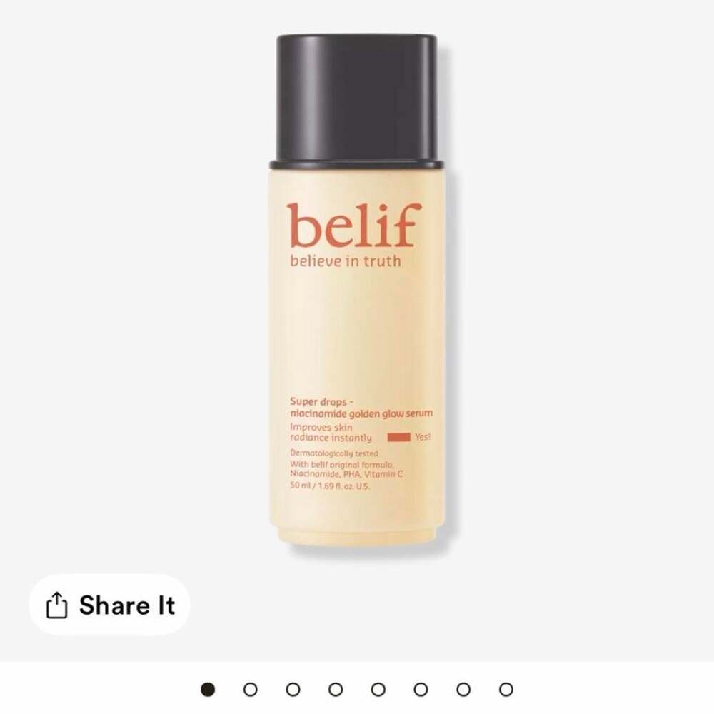 Belif Super Drops Niacinamide + Vitamin C Golden Glow Serum 1.69 oz